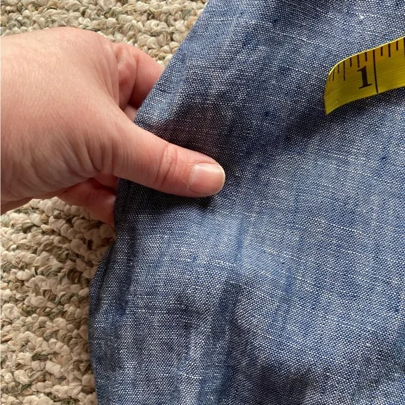 Max Studio Denim Blue Midi Skirt - Picture 7 of 7